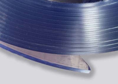 Plaatrubber - transparante PVC op rol